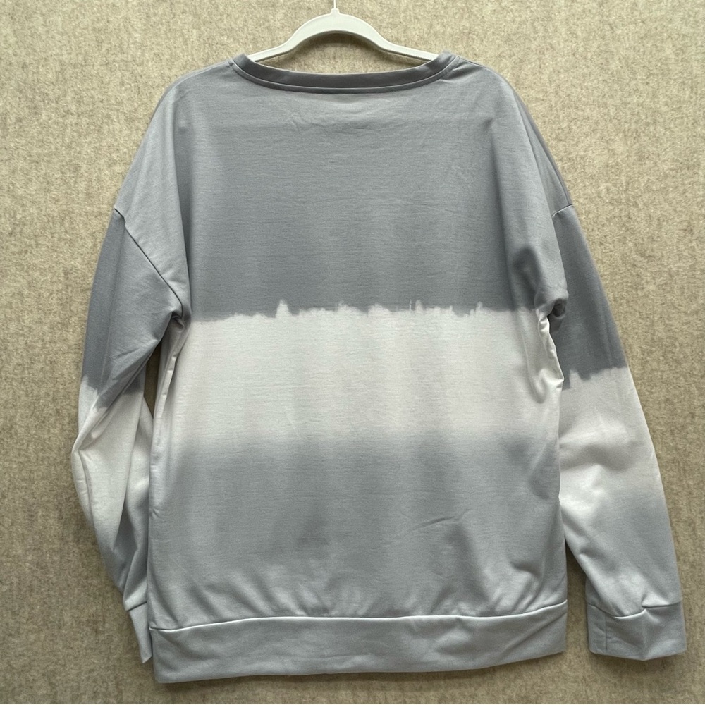 Women's Tie Dye Light Long Sleeve Tee XL - Picture 2 of 4